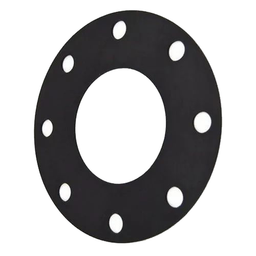 Flange Rubber Gasket - Color: Black