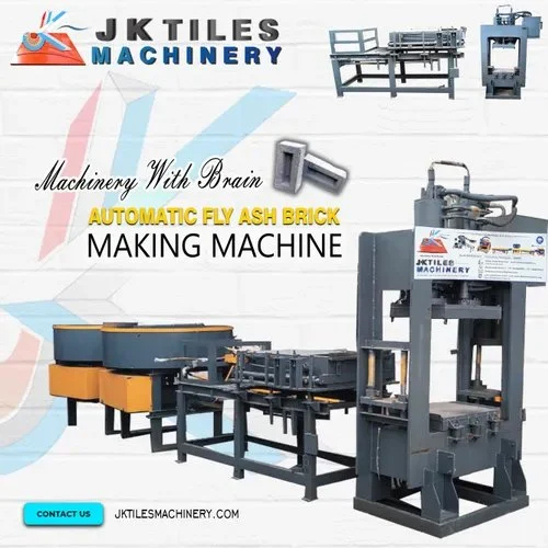 Fully Automatic Fly Ash Brick Block Plant - General Use: Industrial