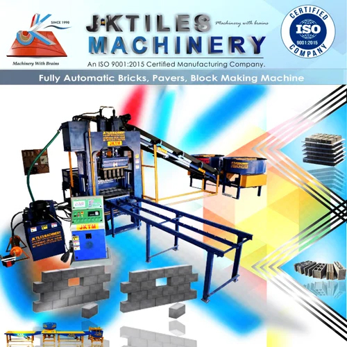 Automatic Cement Brick Making Machine - General Use: Industrial