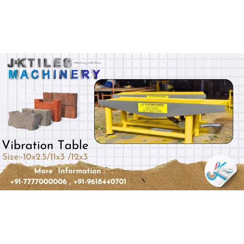 Interlocking Brick Making Machine - Material: Mild Steel