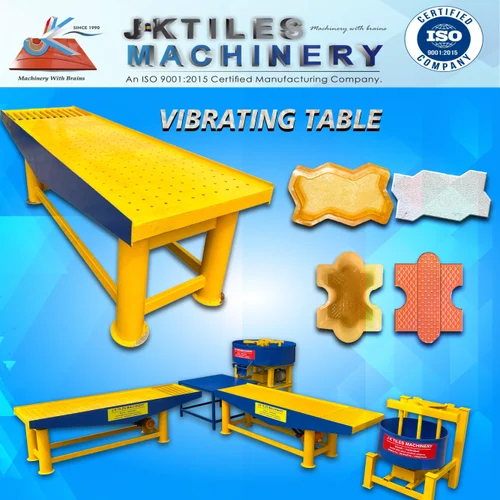 Vibrating Table For Paving Tiles