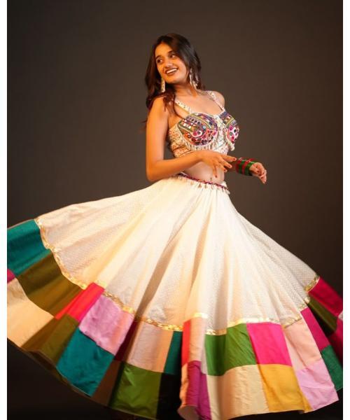 Navratri Special Digital Printed Multi Colour Chaniya Choli