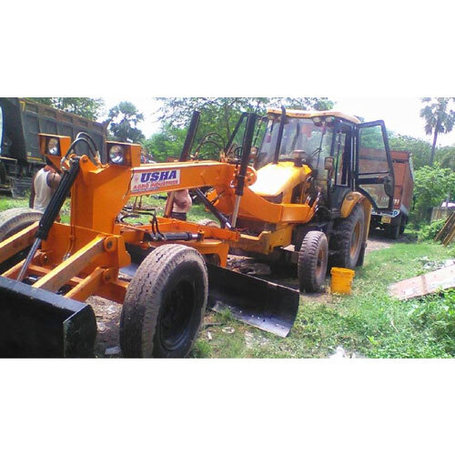 Jcb Fitted Grader Attachment - Color: As Per Tractor