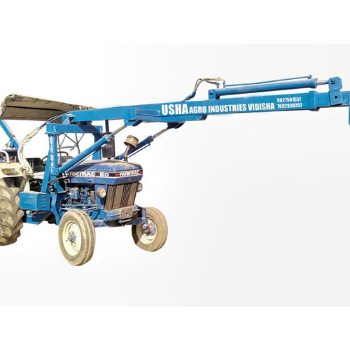 Escorts Tractor Fitted Erection Post Hole Digger - Engine Type: Air Cooled