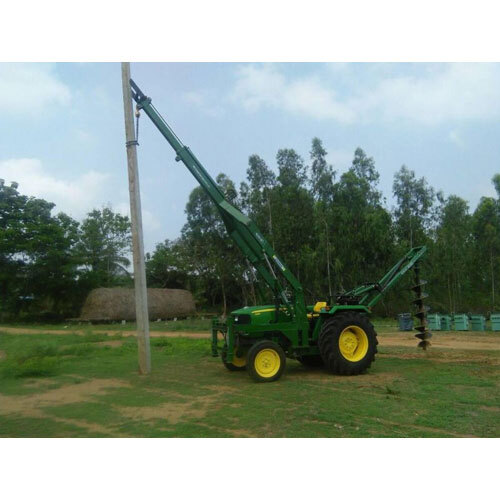 John Deere Fitted Pole Erection Machine - Engine Type: Air Cooled