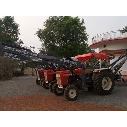 Swaraj Tractor Fitted Pole Erection And Post Hole Digger - Engine Type: Air Cooled