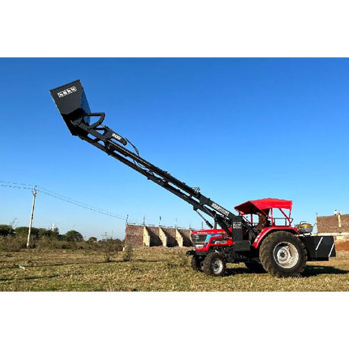 Mahindra Tractor Fitted Telescopic Loader - Finishing: Polished