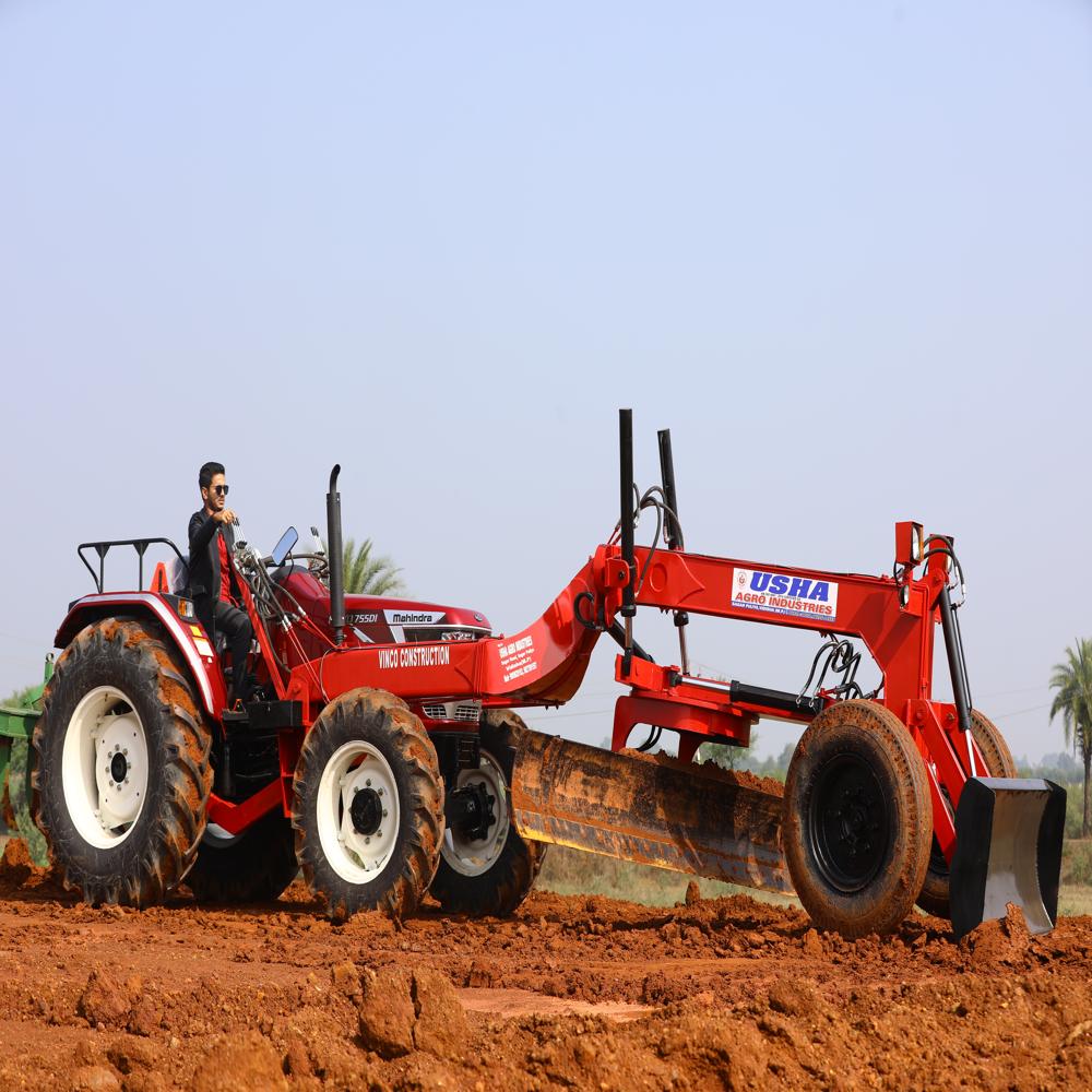 Mahindra Tractor Grader Attachment