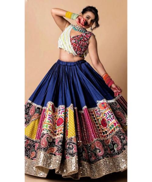 Navratri Special Lehenga Choli, Degital Printed Lehengas, Gujrati Lehenga, Traditional Lehenga, Chaniya Choli