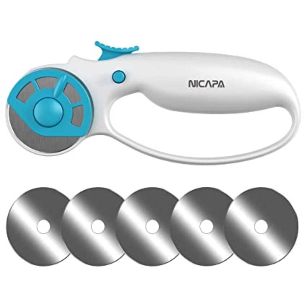 Nicapa Rotary Cutter - Color: White