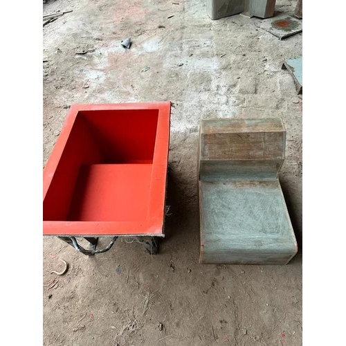 Plastic Kerb Stone Mould - Color: White
