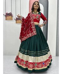 Pure Cotton Sequins Navratri Wear chaniya choli