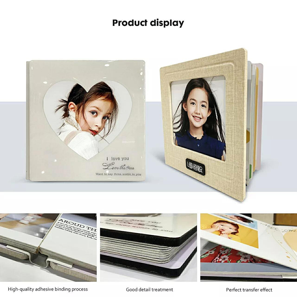 Sublimation photo Album with metal sheet