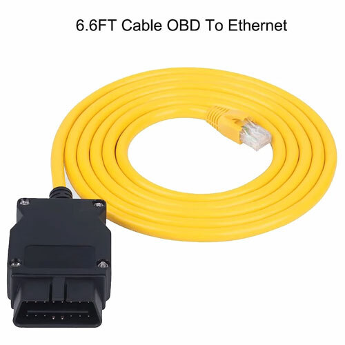 Yellow BMW Enet Cable