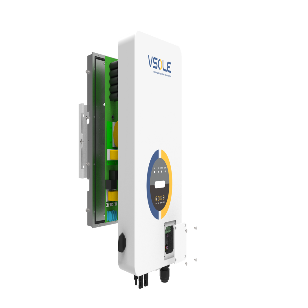 Grid Tie Inverter Single Phase 6 Kw - Color: White