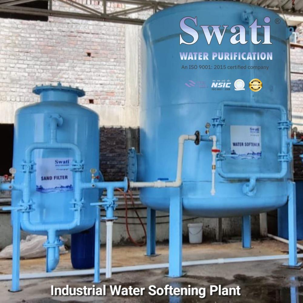 Mild Steel Industrial Water Softening System