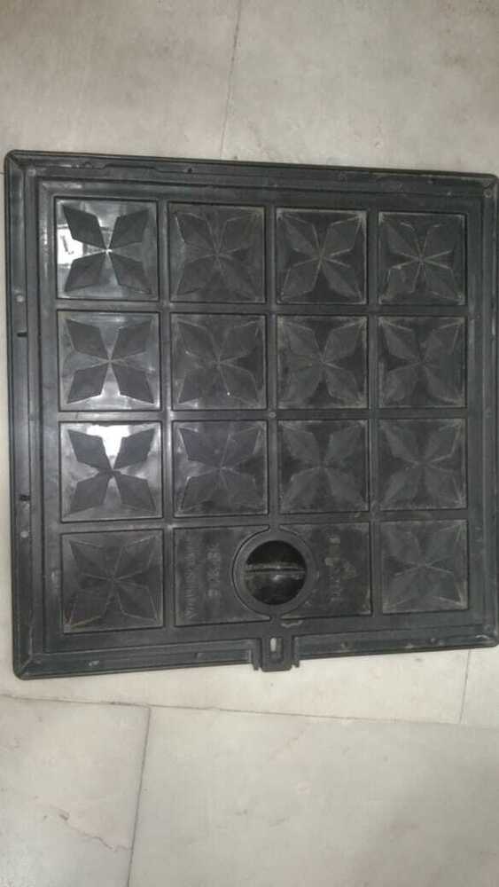 Casting Earth Pit Cover - Color: Black