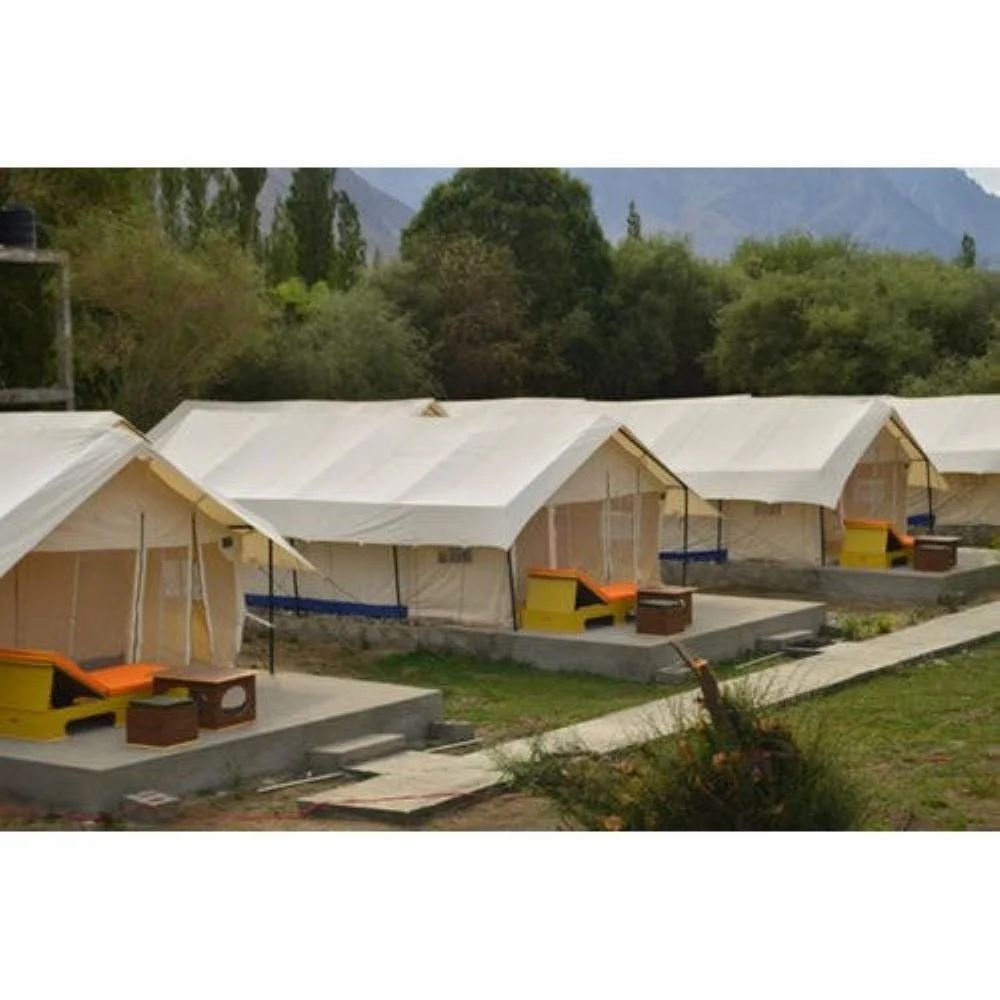 Luxury Garden Tents - Color: Red And White