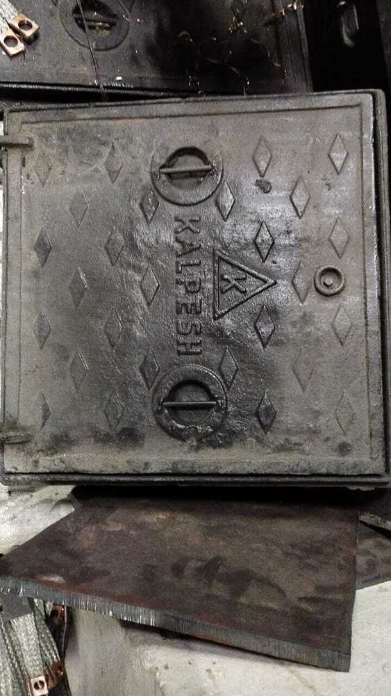 Castion Earth Pit Cover - Sturdy Durable Design, 24x24 Inch, Black | Reliable Protection For Earthing Systems, 1-year Warranty