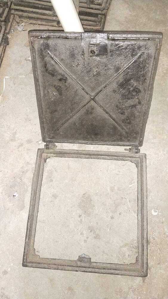 Castion Earth Pit Cover - Sturdy Durable Design, 24x24 Inch, Black | Reliable Protection For Earthing Systems, 1-year Warranty