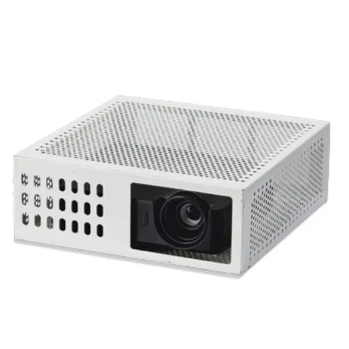 White Projector Mount Cage