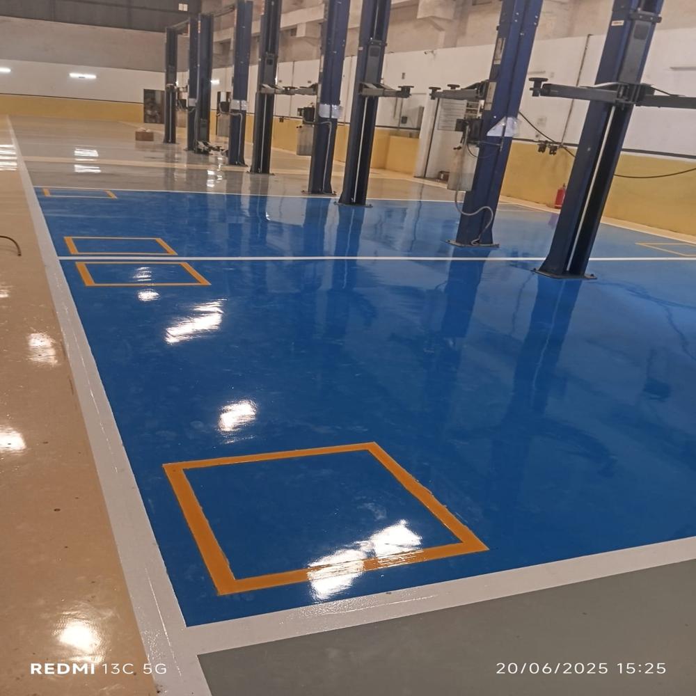5 Layer Epoxy Flooring