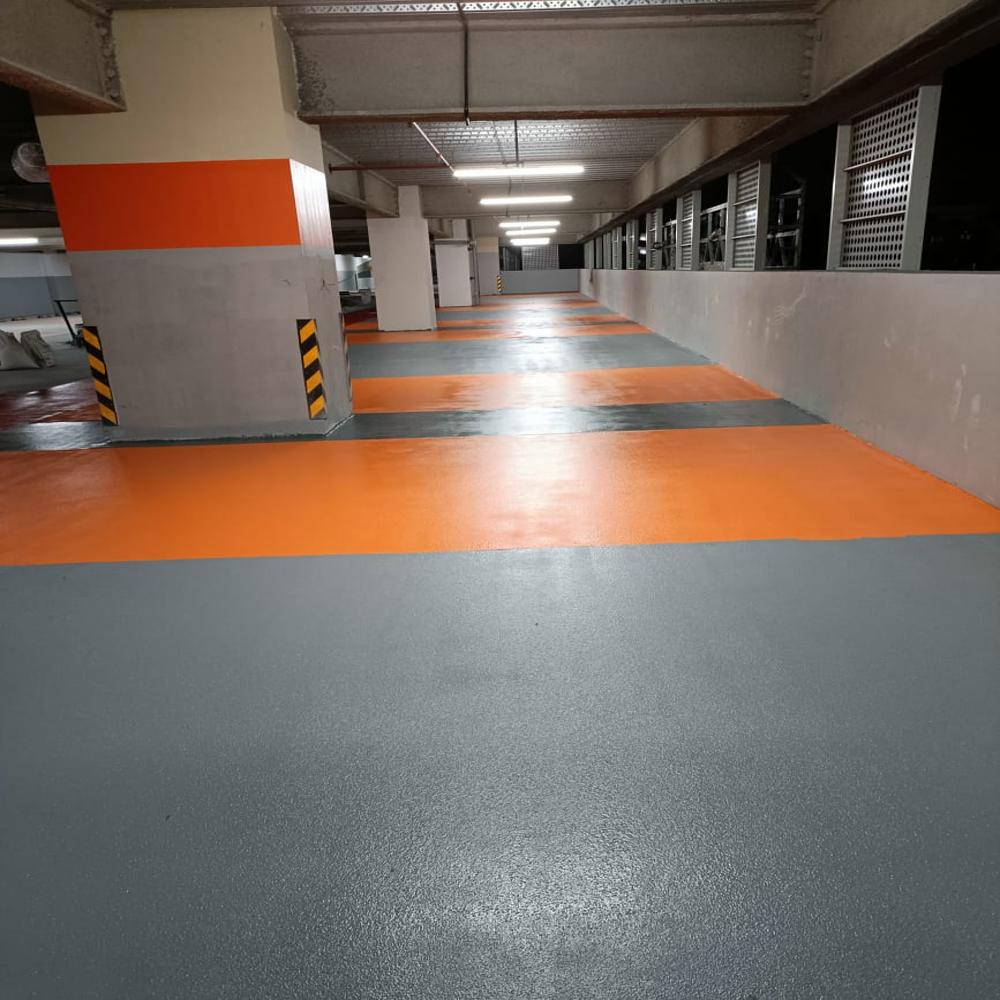 Industrial Anti Skid Flooring - Color: Green