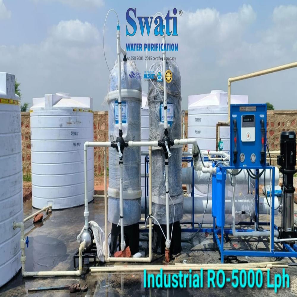 5000 Lph Ro Plant - Automatic Grade: Manual
