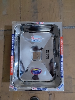 24 x18inch Indian Handmade Kitchen Sink