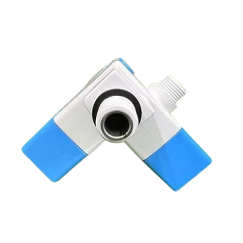 2 Way Pvc Bib Cock - Color: White And Blue