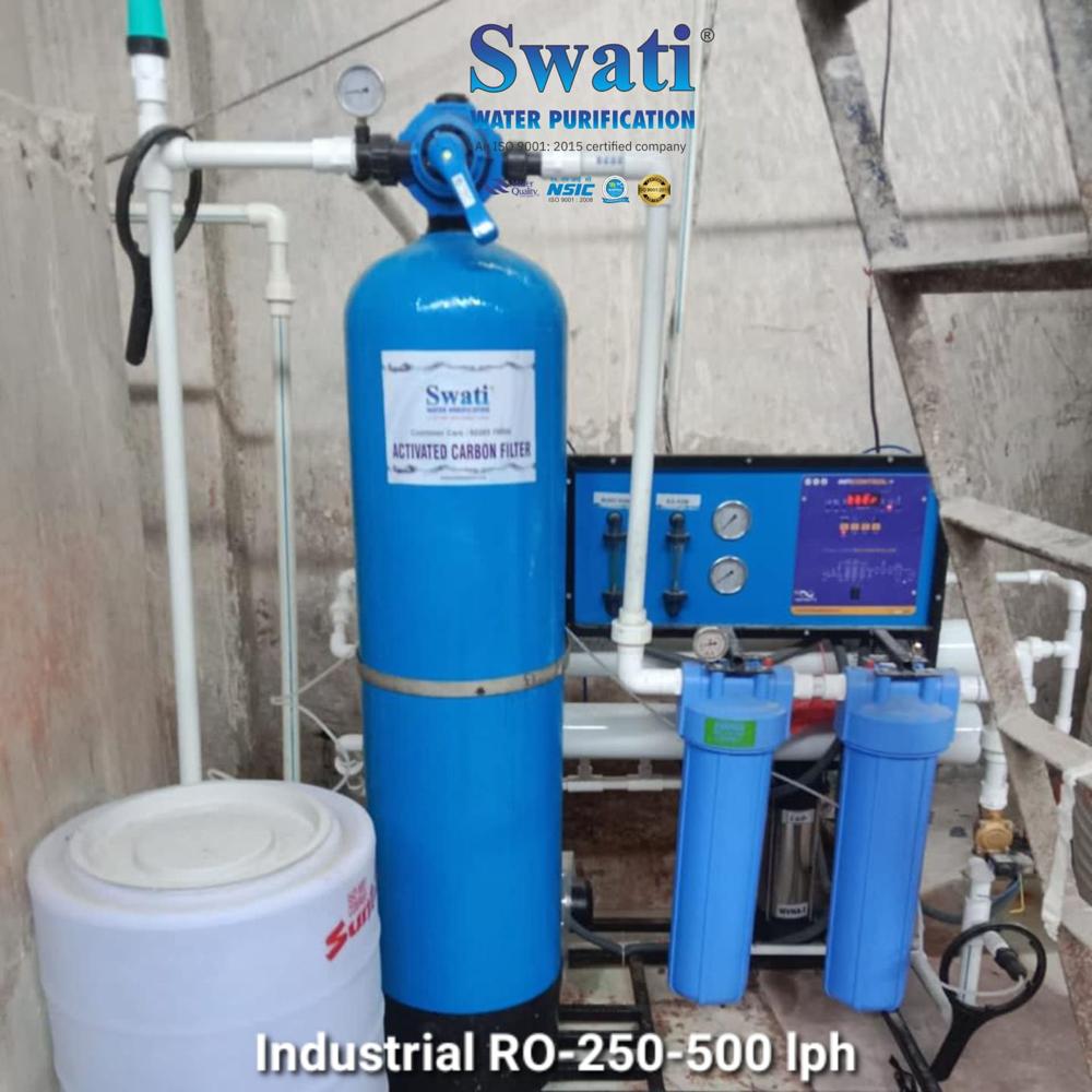 Industrial Ro Water Treatment Plant - 500 Ltr/hr | Frp/ss/mild Steel, Semi-automatic, 90.00-99.98% Purity Level, 220-340 Volt Power Source