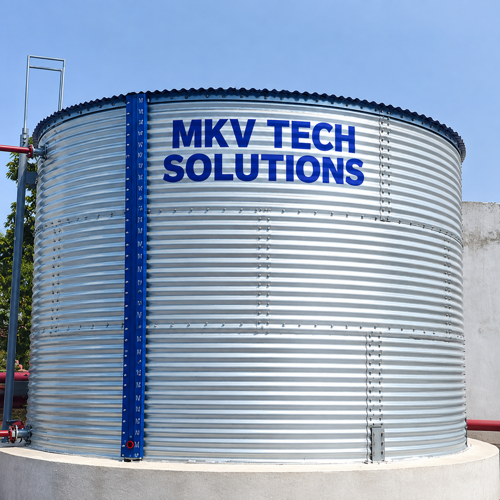 Galvanized Iron Zn Al Tank - Application: Water Storage