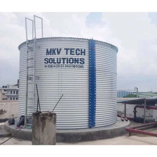 75000 Liter MKV Tech Zincalume Water Storage Tank