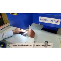Laser Hallmarking Silver Jewellery Ozone CCD Machine