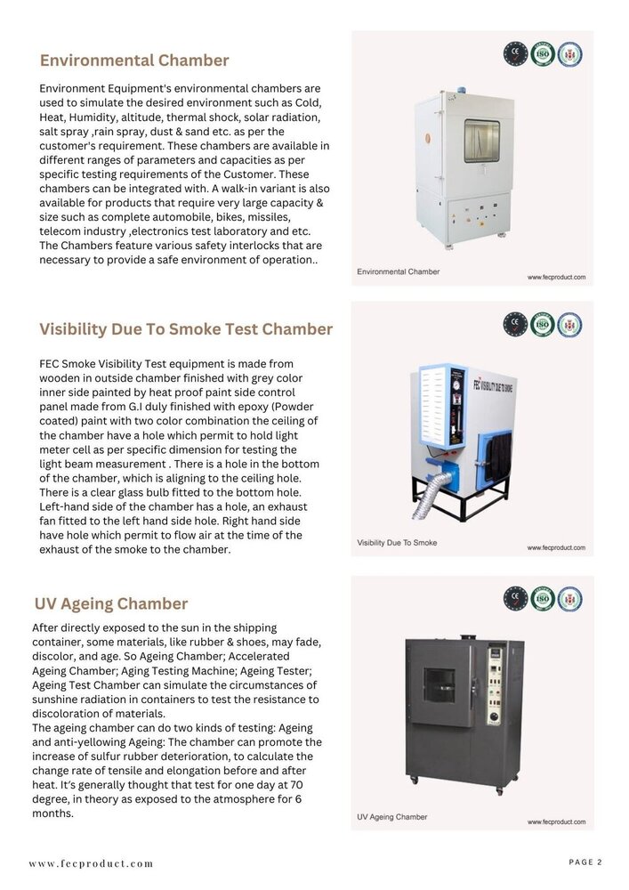 Salt Spray Test Chamber - Accuracy: A 1a C (Temp)