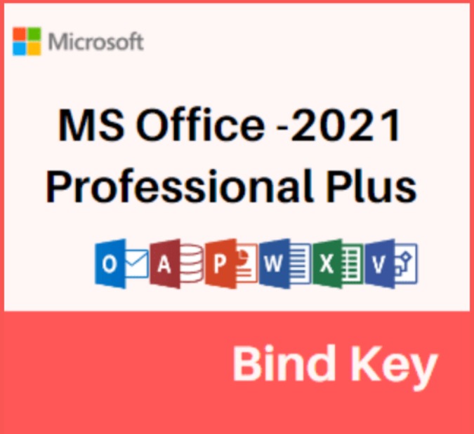 MS Office 2021 Pro Plus Key - Bind License