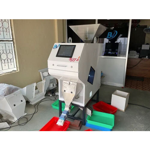 Automatic Red Black Rice Color Sorter Machine - Capacity: 1 T/Hr