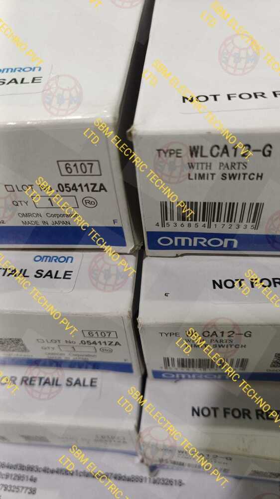 OMRON LIMIT SWITCH, WLCA12-G, WLCA12-2LD