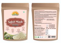 Natural Safed Musli Powder/Chlorophytum Borivilianum Powder/White Musli Powder