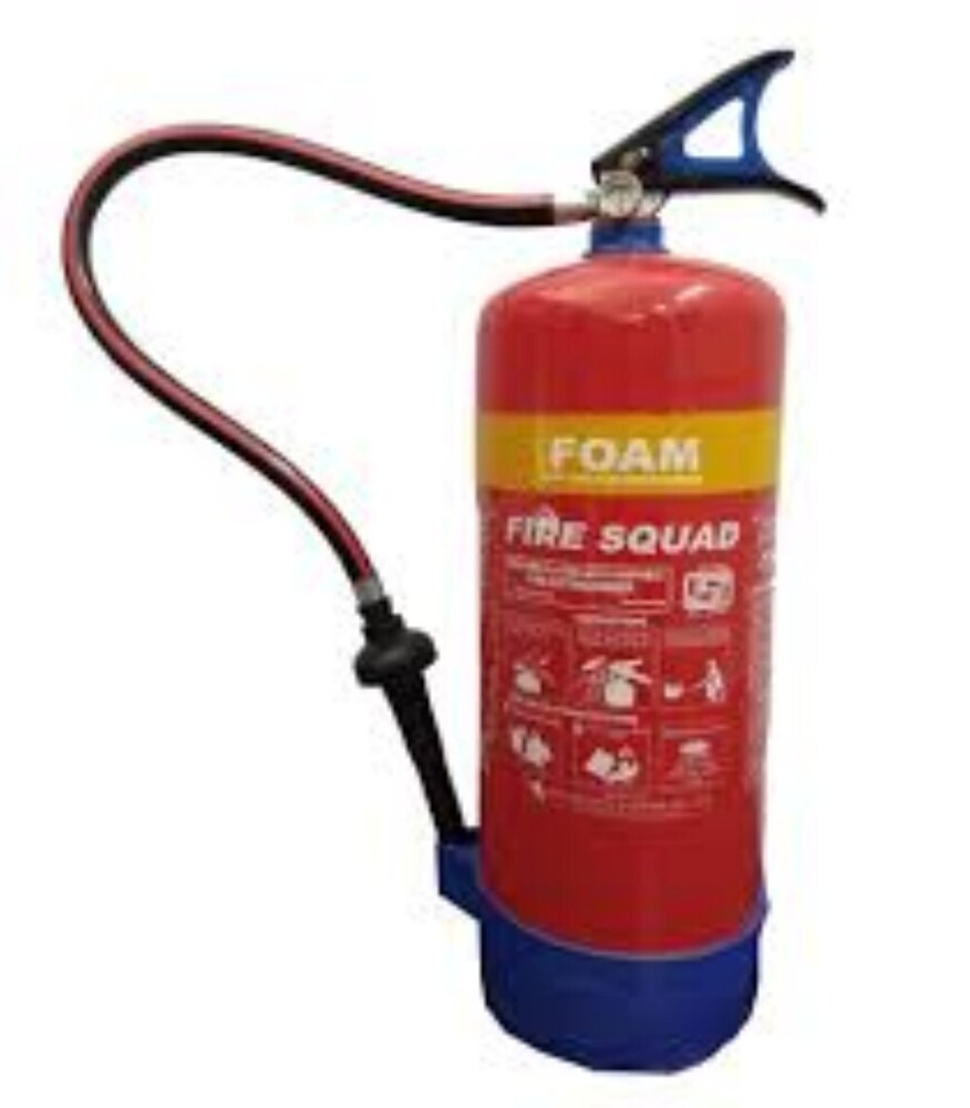Mechanical Foam Fire Extinguisher 9 Ltr - Color: Red