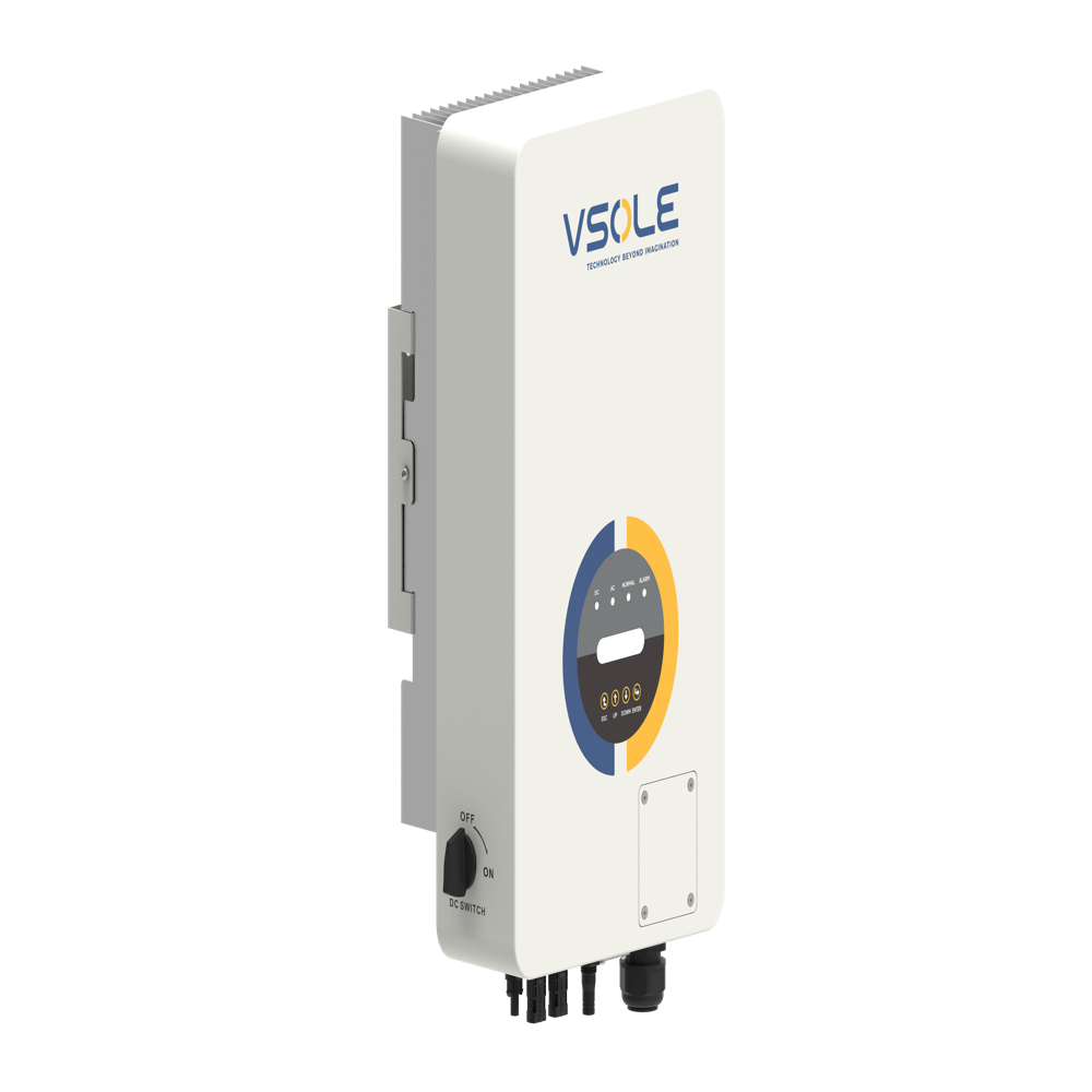 Grid Tie Inverter Three Phase 9kw - Color: White