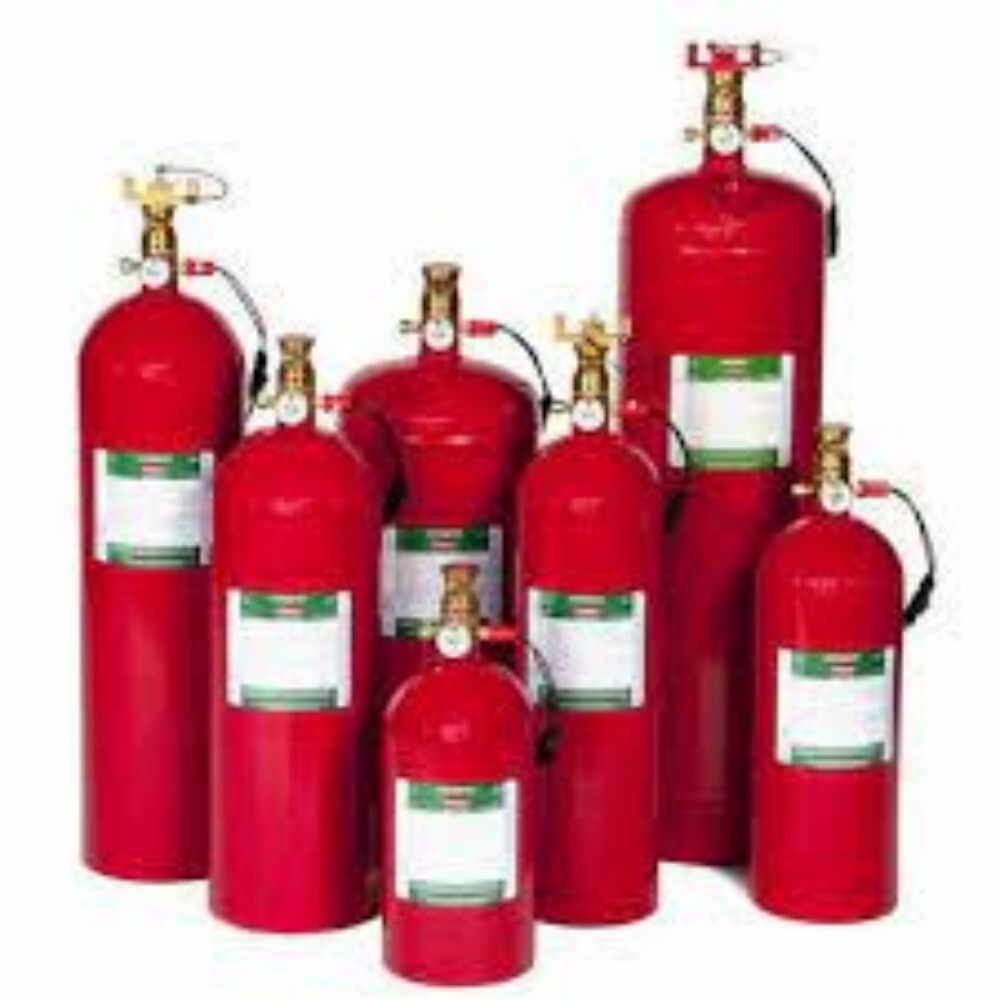 Co2 Based Fire Suppression Systems - Color: Red