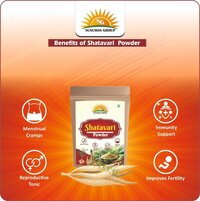 Natural Satavari Powder Satavar / Satavari Powder Asparagus Racemosus