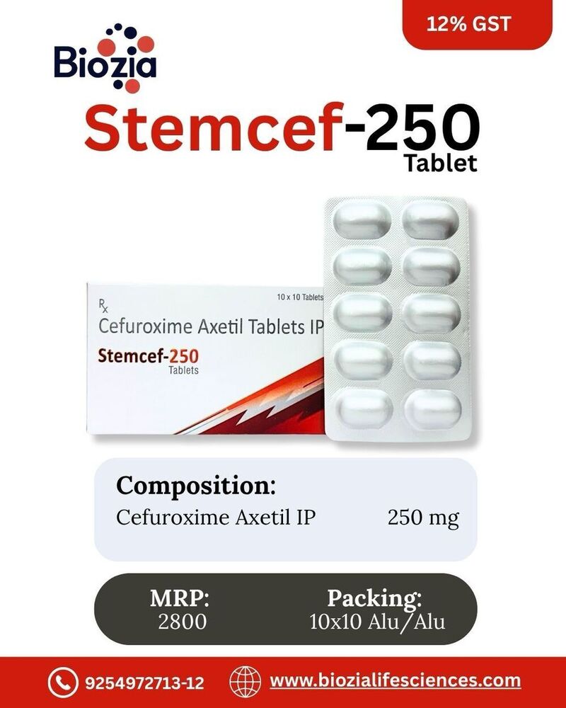 Stemcef-250 Tablet - Drug Type: General Medicines
