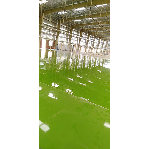 Epoxy Car Parking Flooring - Epoxy Resin, 2-5 Mm Thickness, Gray | Shore D 80 Hardness, 70 Mpa Compressive Strength, -20â°c To 80â°c Temperature Resistance