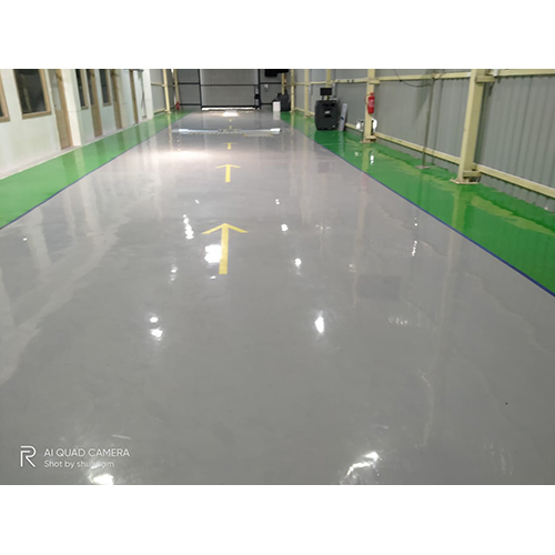 Epoxy Car Parking Flooring - Epoxy Resin, 2-5 Mm Thickness, Gray | Shore D 80 Hardness, 70 Mpa Compressive Strength, -20â°c To 80â°c Temperature Resistance