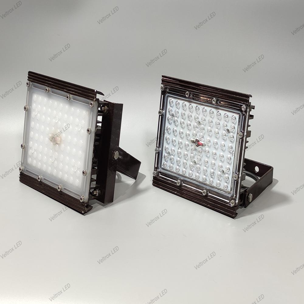 Veltrox 50W LED Antiglare Lens Flood Light For Outdoor