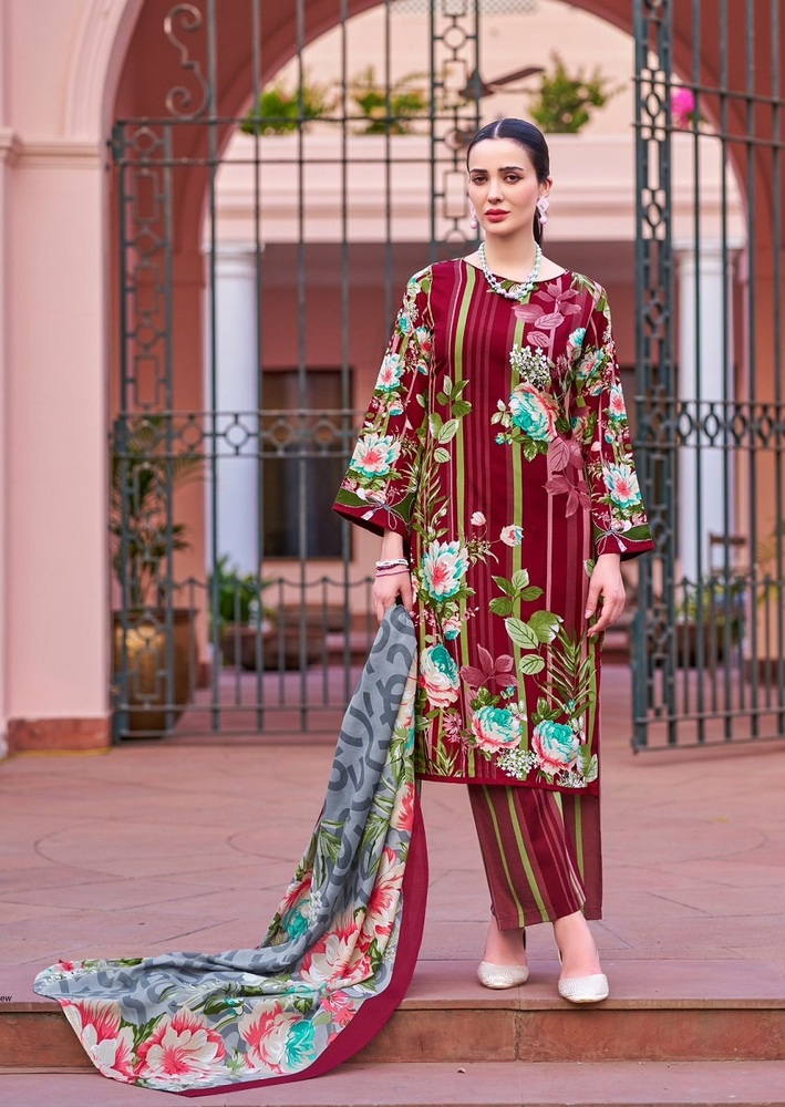 Nafisa Majestic  Karachi Dress Material