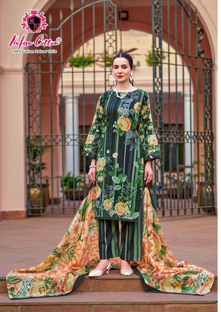 Nafisa Majestic  Karachi Dress Material