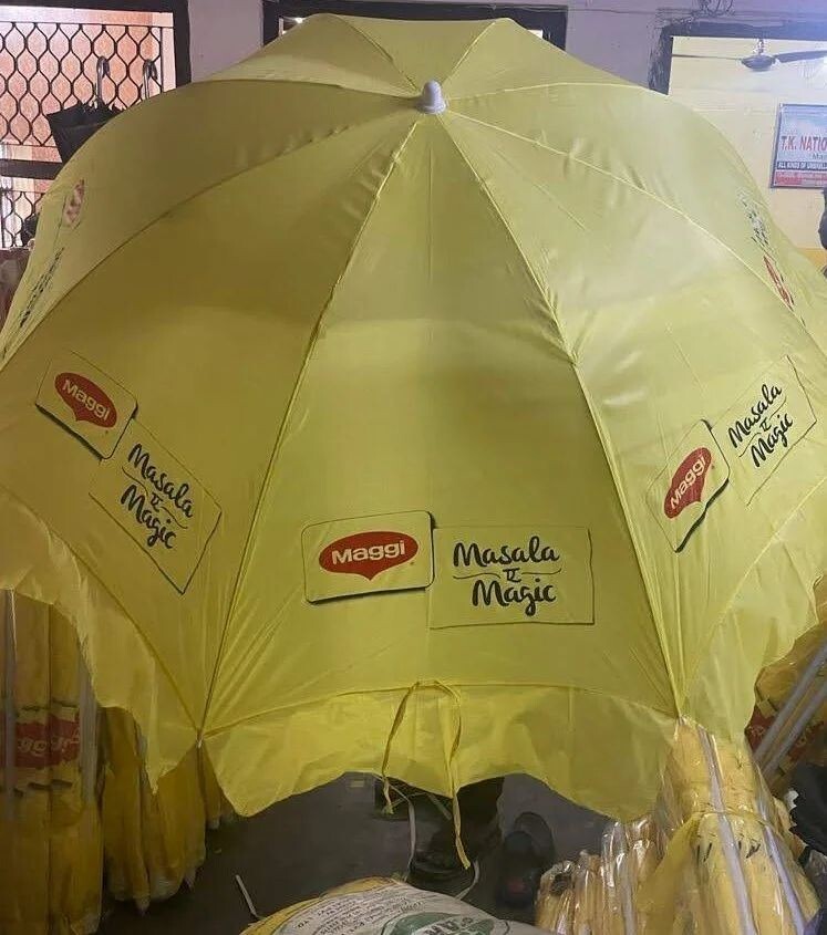 Printed Garden Umbrella - Color: Customized